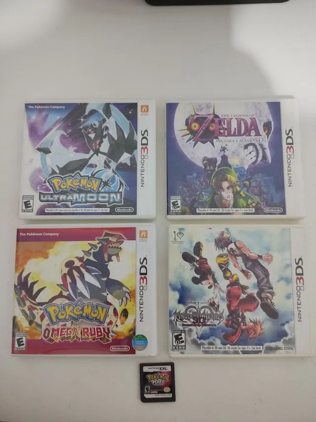 Jogos nintendo 3ds pokemon