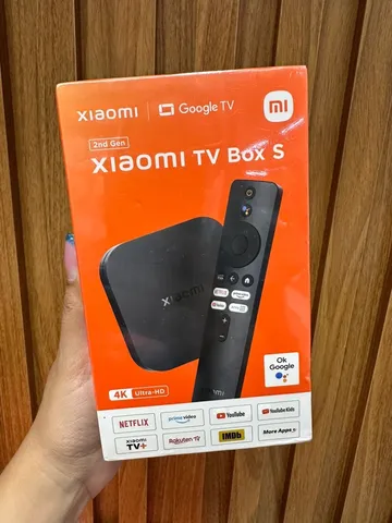 Xiaomi TV Box S 2 geração novo lacrado