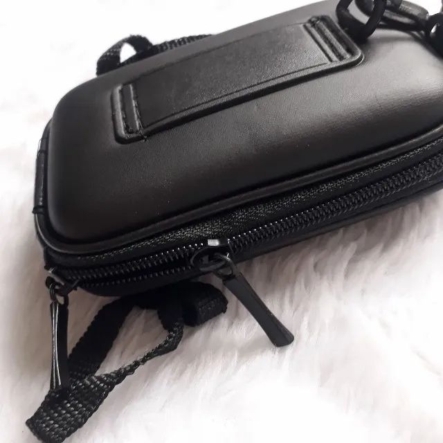 Porta Câmera em Couro Bag Original Nova 30 - Foto 2