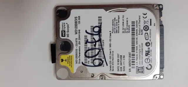 HD 120G Original Sony Vaio