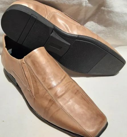 Sapato 100% Couro Legítimo - Direto da Fábrica (Ponta de Estoque)