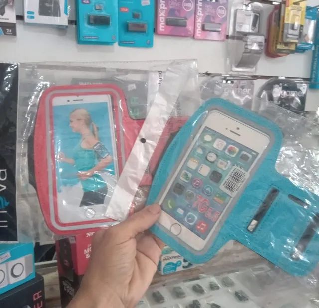 Braçadeira pra celular de 5 a 6,5 Polegadas  - Foto 2
