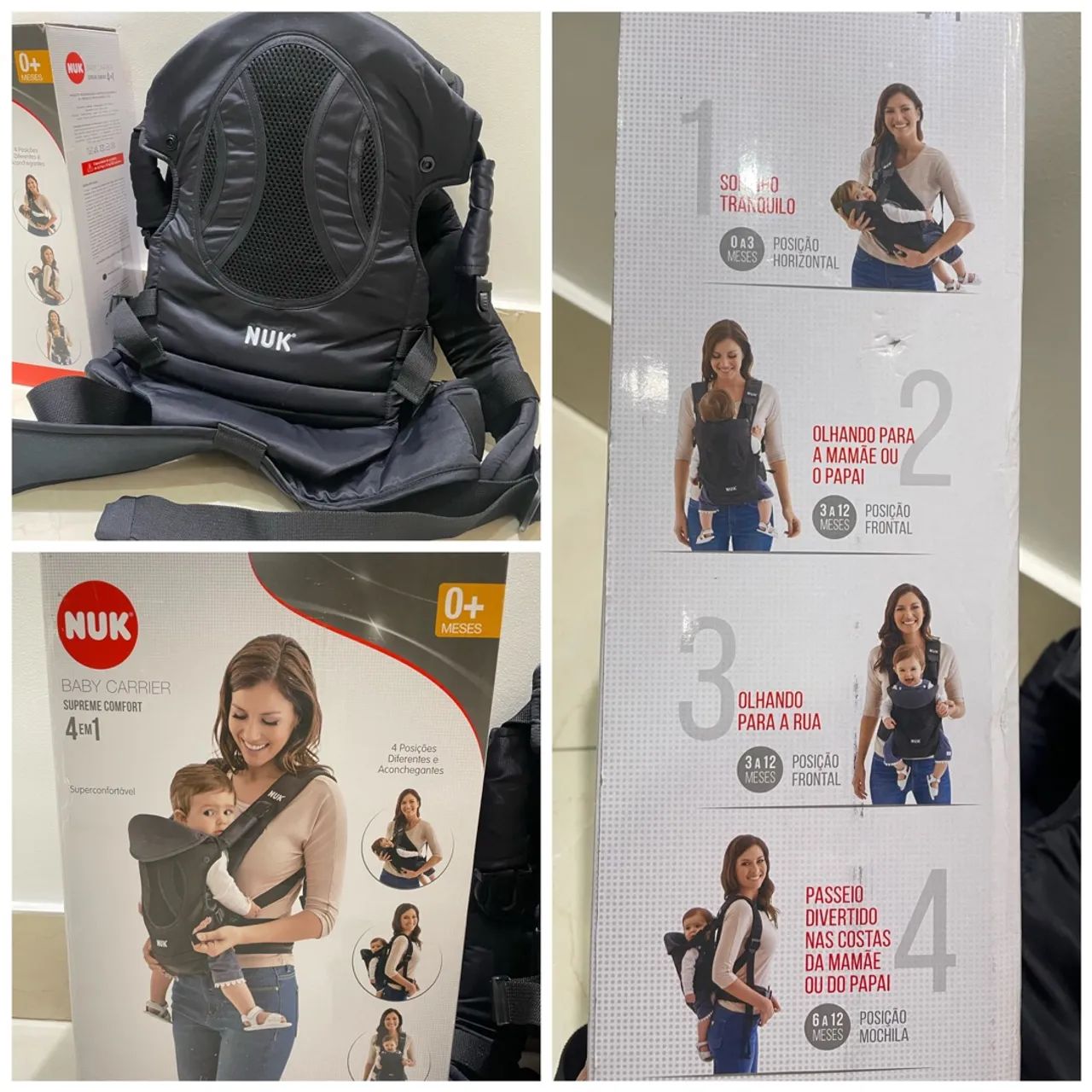 Canguru Nuk Supreme Comfort 4 em 1