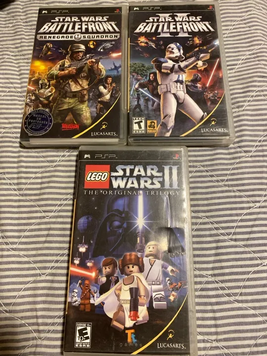 JOGOS PSP KIT COM 3