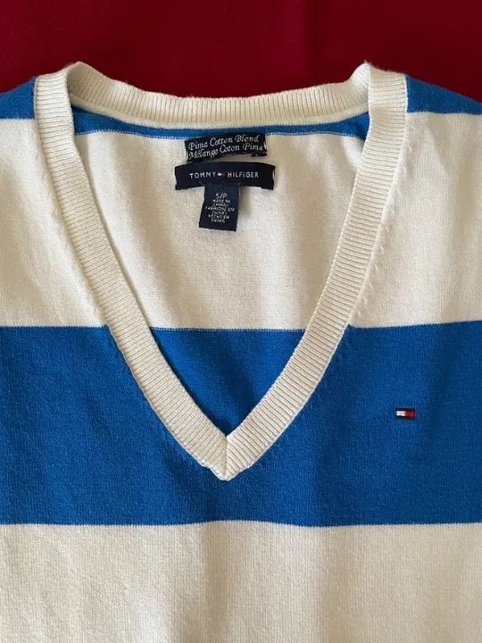 Suéter Classico Gola V - Tommy Hilfiger - Foto 2