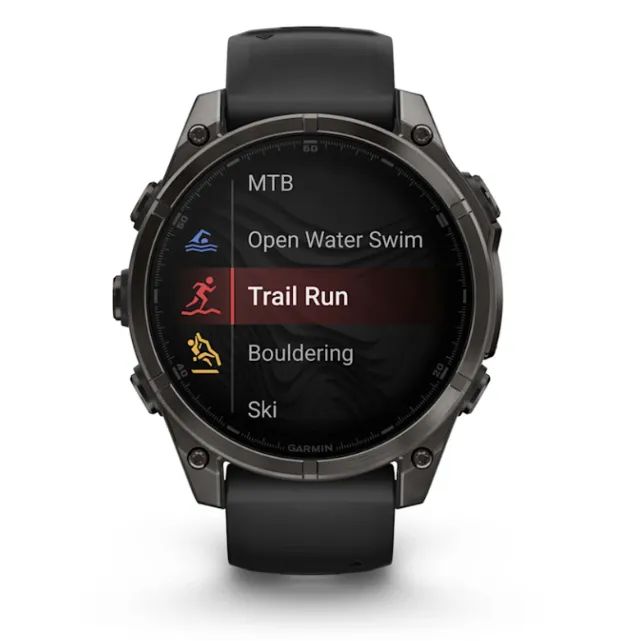 Relógio Garmin Fenix 8 47mm AMOLED Sapphire Titanium - Foto 2