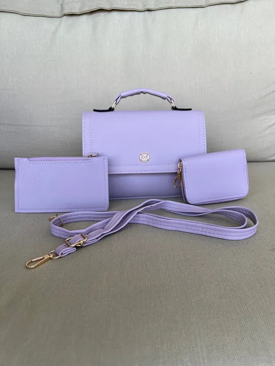 Bolsa Feminina com Alça Removível, Carteira e Porta Moedas