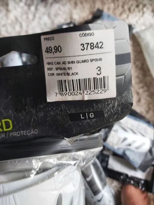 Caneleira Nike e Adidas - Futebol - Foto 6