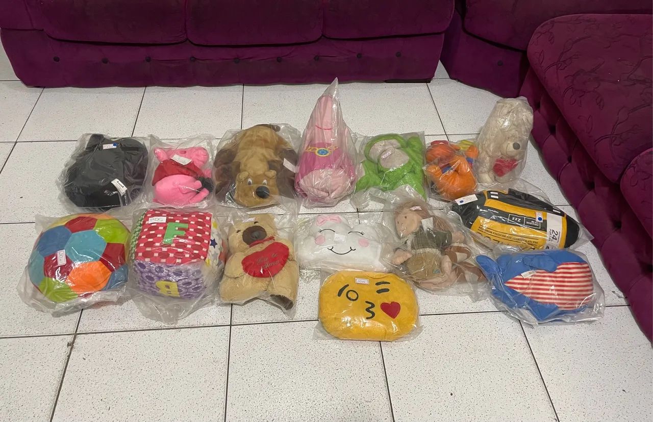 Brinquedo Pelúcias Diversos Modelos
