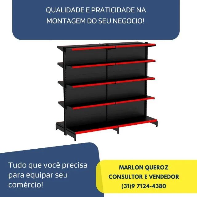 Gondola Central Preta