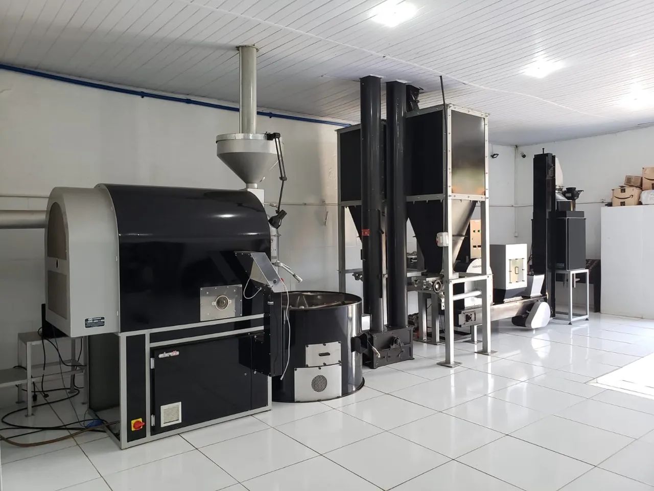Torrefação completa e embaladora de grãos  - Foto 5