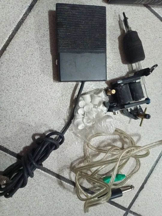 Máquina para tatuagem kit completo  - Foto 5