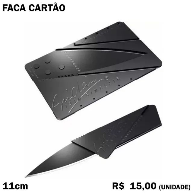 Cartão Faca