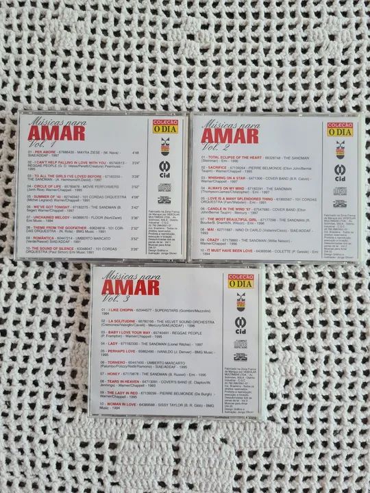 Coleção CDs O Dia - Músicas para amar - Foto 2