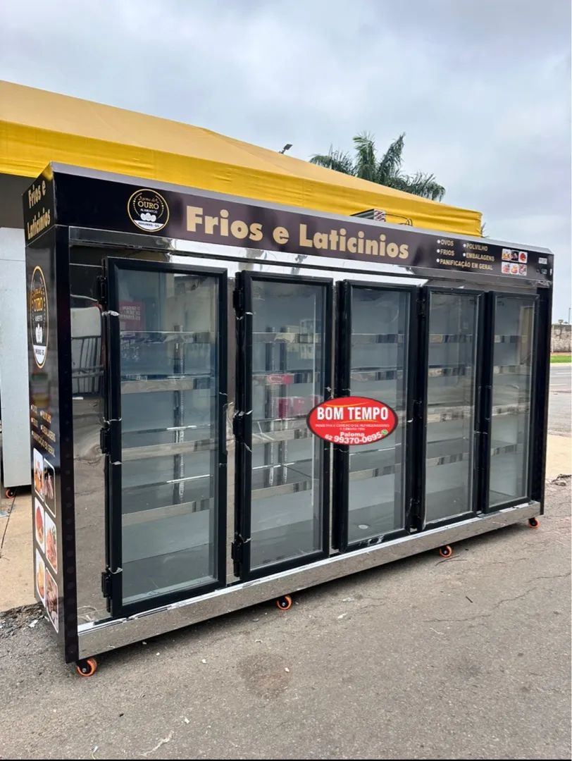 EXPOSITOR PARA FRIOS E LATICÍNIOS 