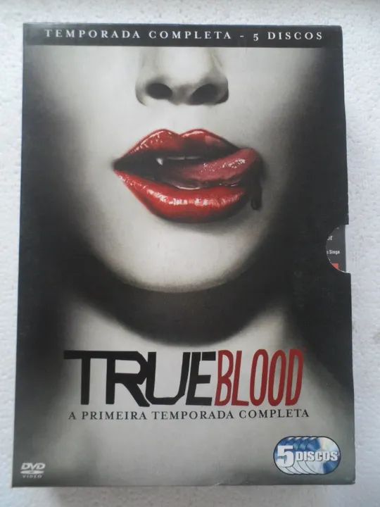 DVD Box True Blood primeira temporada completa 5 discos