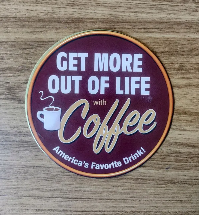 Placa Decorativa Coffee