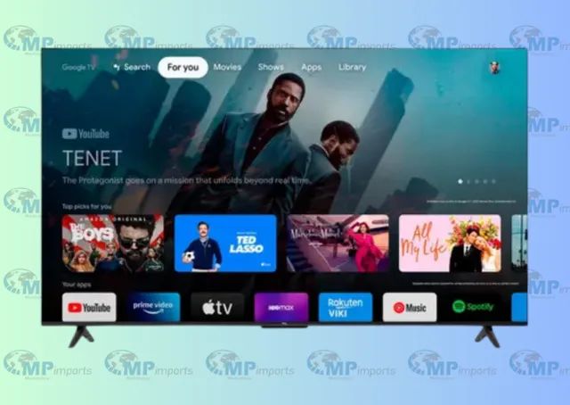 Loja MP Imports: Smart TV Led 50" 4K TCL 50P635 HDR, Wifi Dual Band, Bluetooth - Foto 2