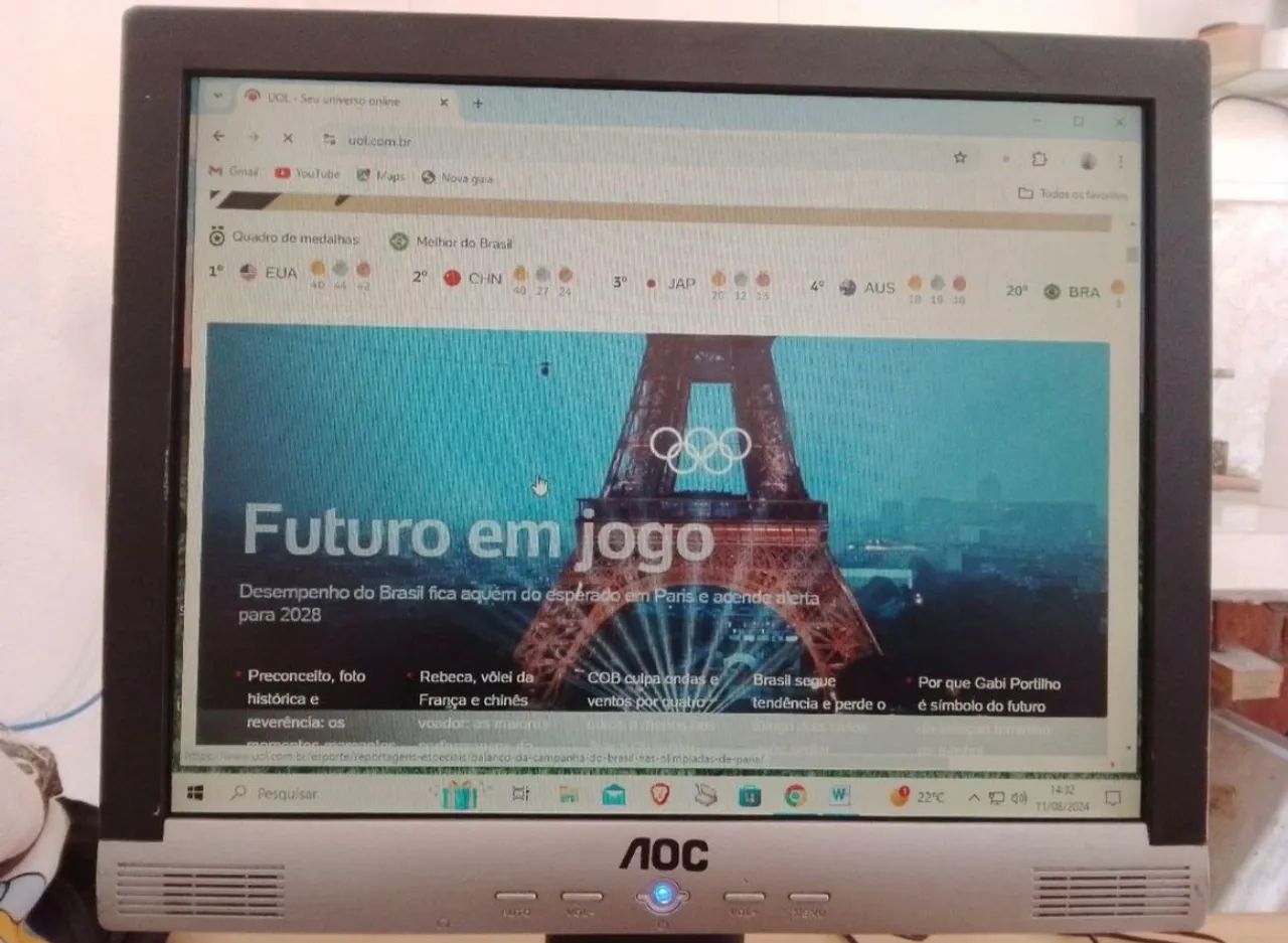 Monitor AOC 15.6 polegadas - Foto 5