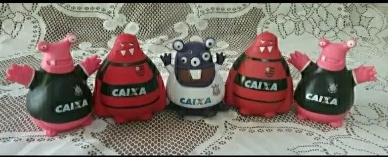 BONECOS POUPANÇUDOS DA CAIXA-LINDOS - Foto 3