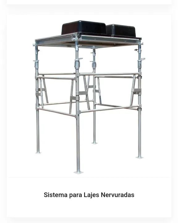 Escoras Metálicas - Escoramento de Lajes e Vigas - Barras de Ancoragem  - Foto 5