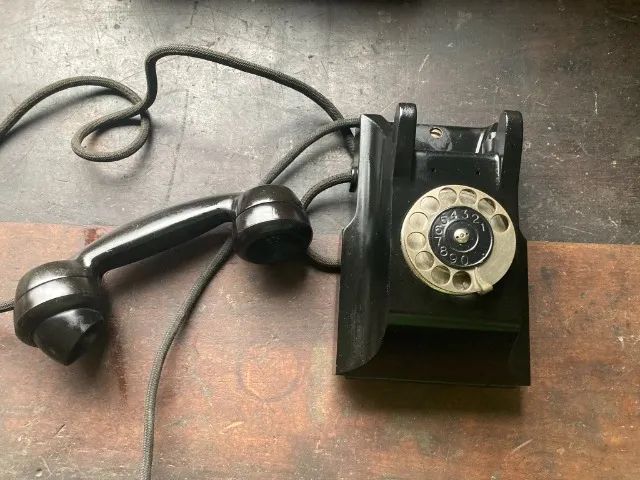 Telefone Antigo de parede Ericsson anos 50/60 - Funcionando perfeitamente - Foto 2
