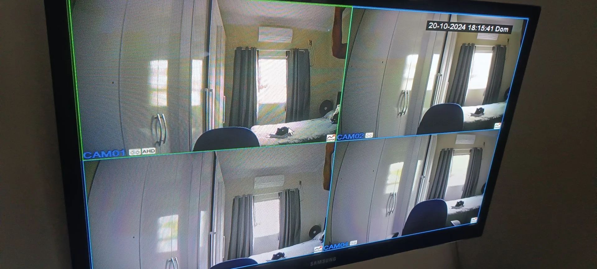 DVR com 4 Câmeras de Segurança ELSYS HD de 1Tera aceito propostas em dinheiro - Foto 5