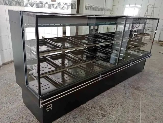 BALCÃO AÇOUGUE PRATELEIRA 3MT REFRIMATE NOVO
