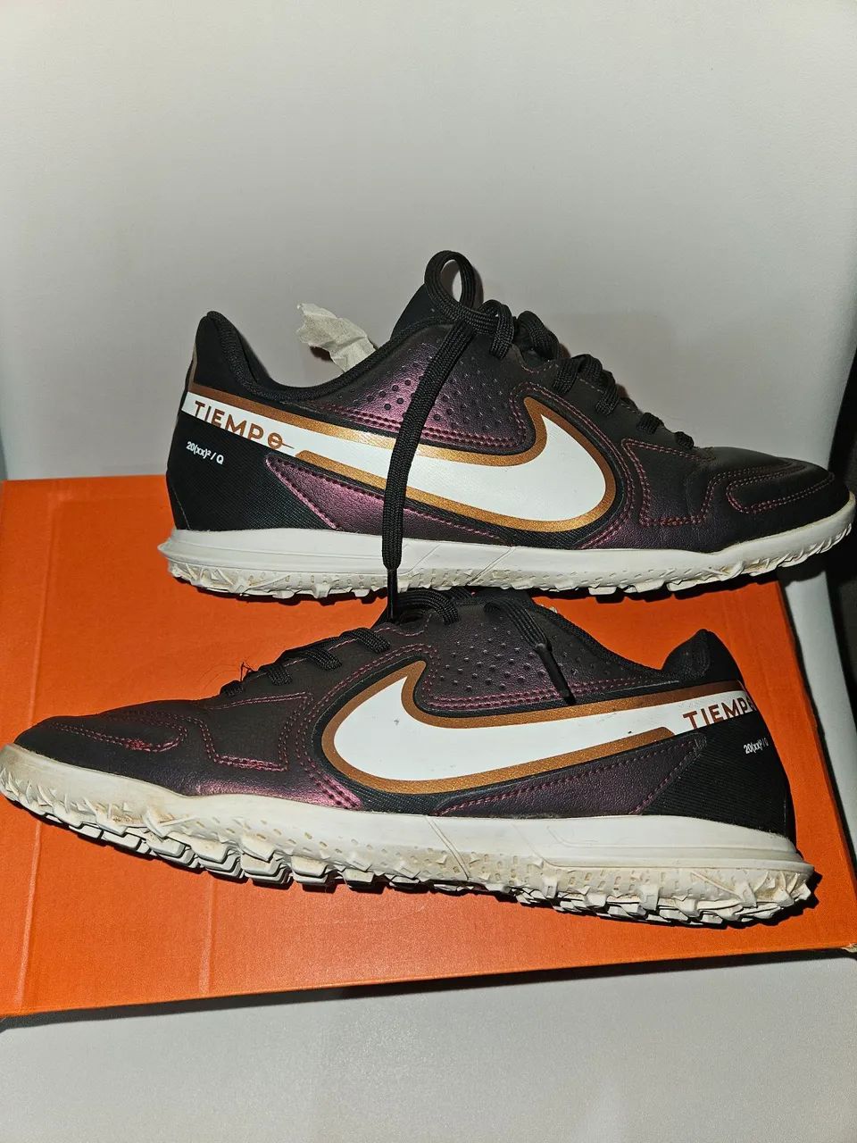 Chuteira Society Juvenil Nike Tiempo Legend 9 Club
