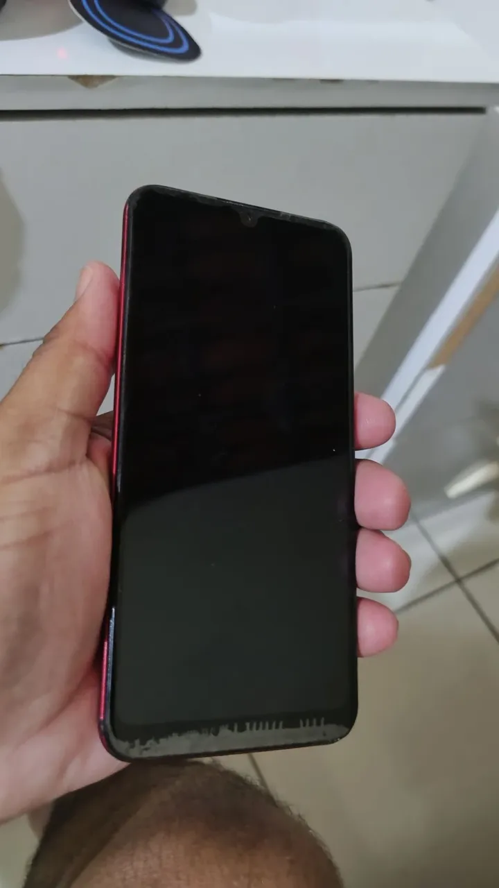 Motorola com display queimando