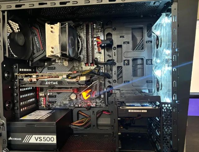 PC GAMER Completo I5 8400 / GTX 1070 8GB / 16 GB DDR4 / SSD 240GB / HD 1TB  - Foto 4