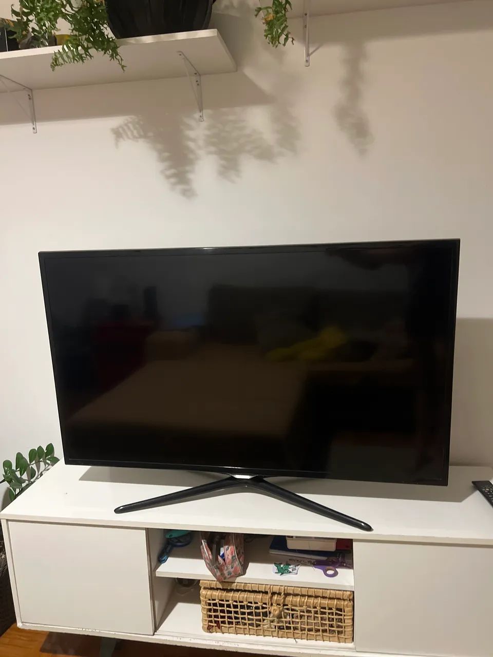 TV Samsung 46? para conserto ou peças - som ok, imagem não liga