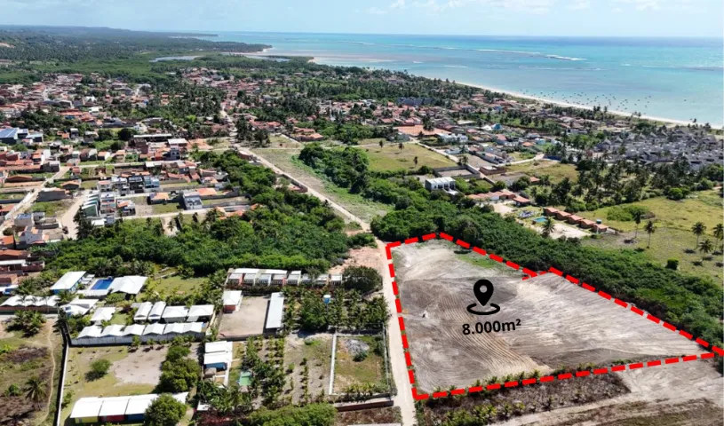 Área à venda / Oportunidade em São Miguel dos Milagres / Praia do Toque