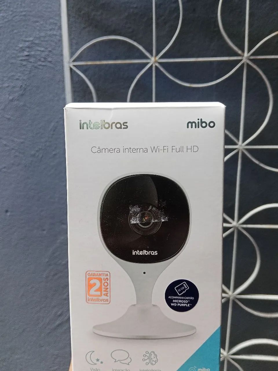 Câmera de Segurança Wi-Fi Full HD Intelbras Mibo
