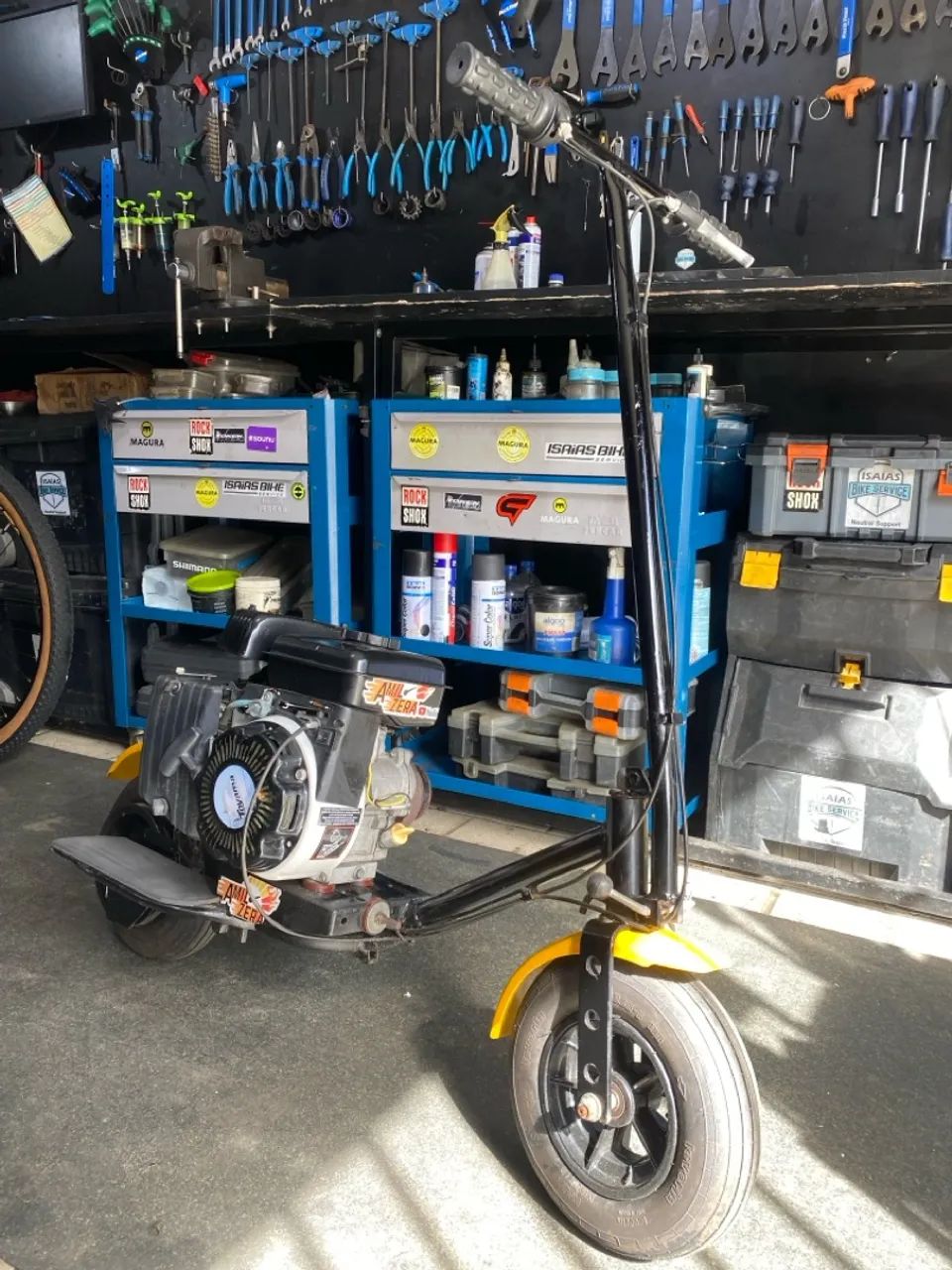 Walkmachine Patinete motorizada a Gasolina 4 tempos Radical - Foto 5