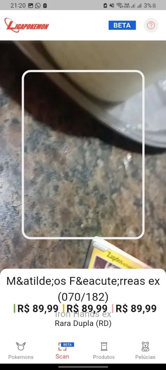 Carta Pokémon Zapdos da Equipe rocket Rocket 070/182 - Foto 2