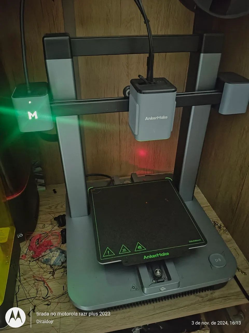 Impressora 3D AnkerMake M5 e leve o scanner 3d sense usado. - Foto 2