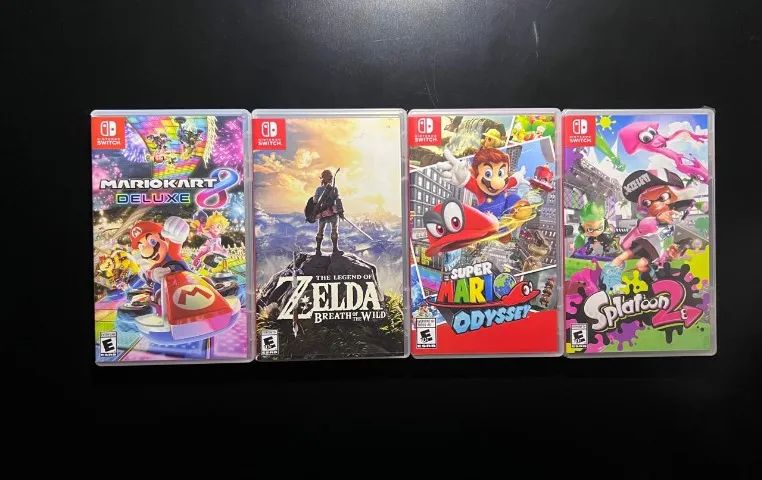 Kit 4 Jogos Nintendo Switch - Jogos de Vídeo Game - Setor