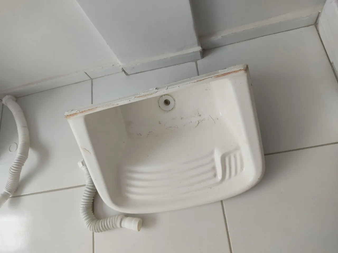 Tanque de fibra lavar roupa