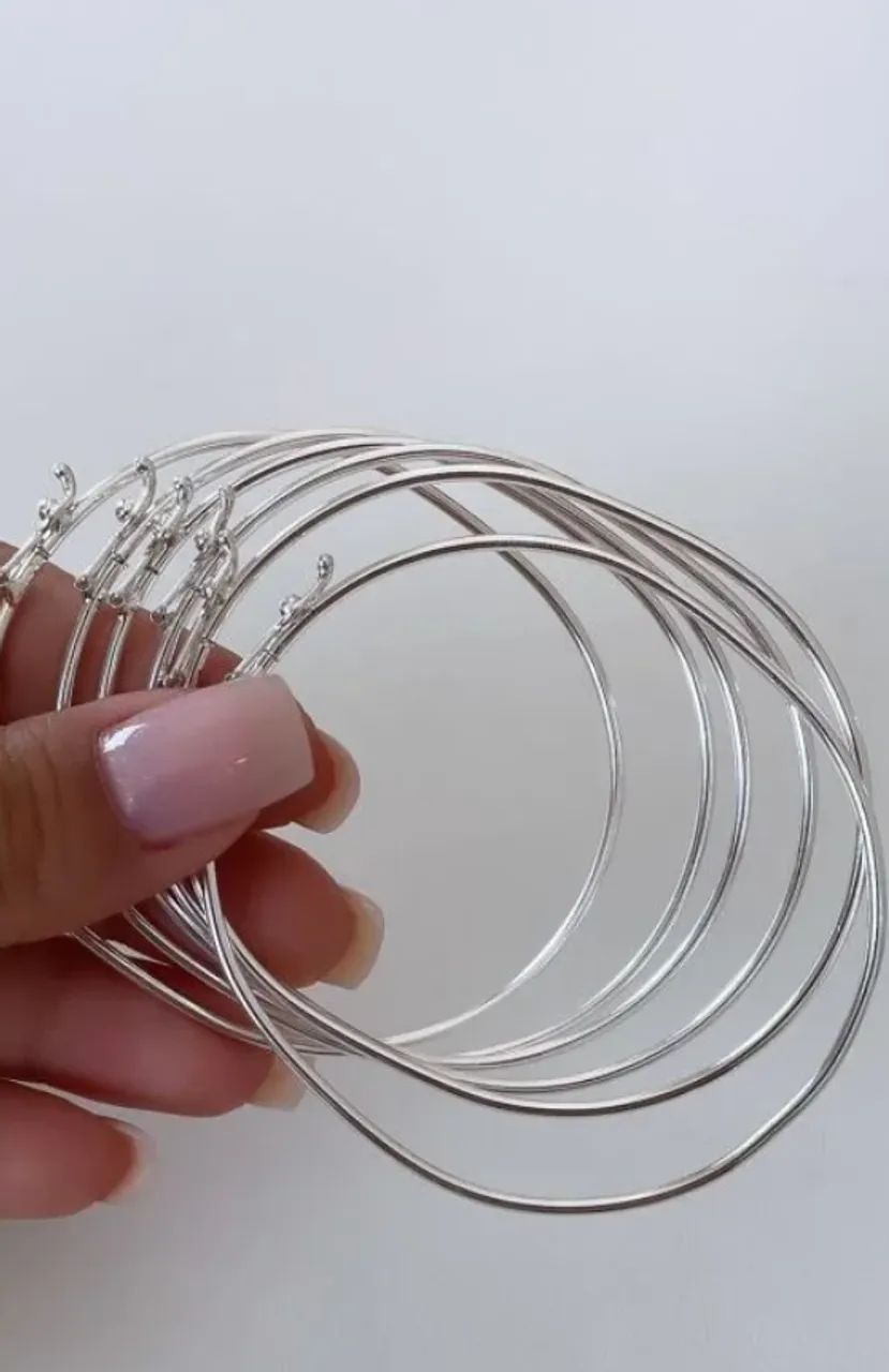 Braceletes de Prata 925 - Foto 4