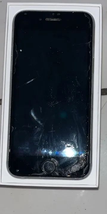 iPhone 6S Plus - Carcaça em fibra de carbono - Foto 2