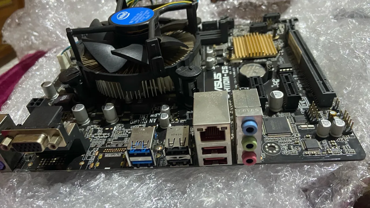 Kit Processador + Cooler + Placa Mãe