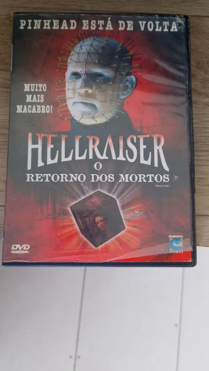 Dvd Terror Hellraiser Retorno dos Mortos filme