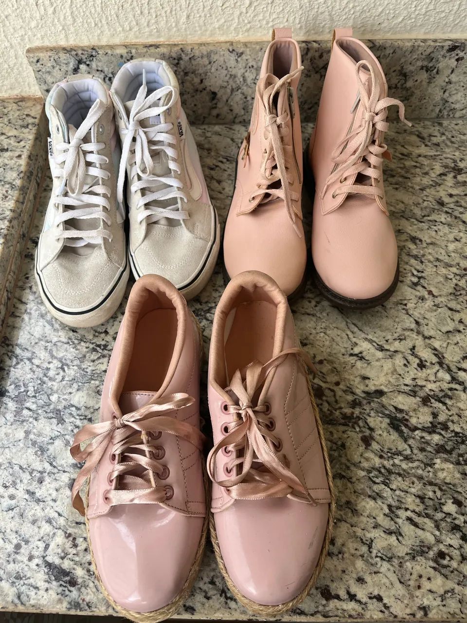 Tênis e bota feminino - TAM 35 e 36