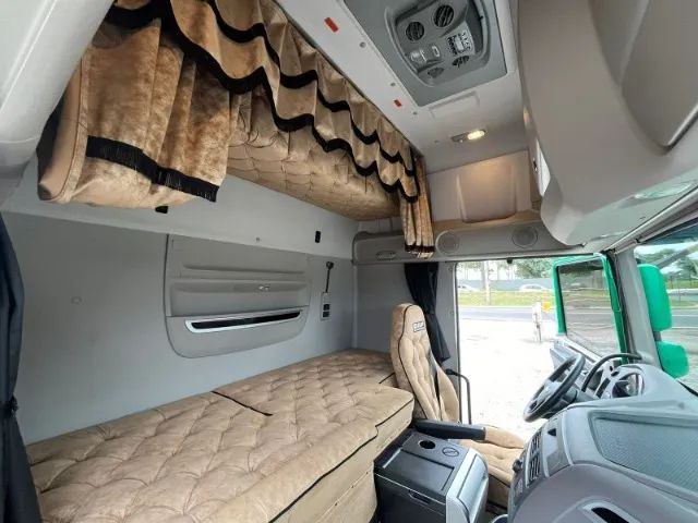 Daf Xf 480 6x2 ano 2023/2023 Verde Susp. Mola Teto Alto - Foto 12