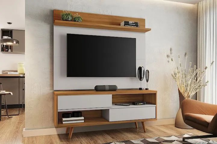 Painel + rack xadrez 
