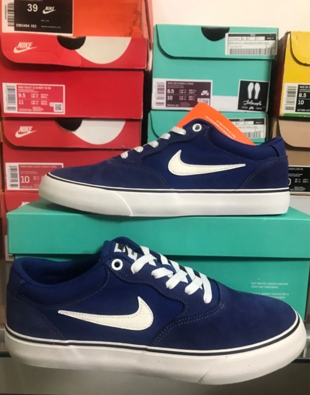 Nike SB Chron 2 Blue - 39 BR - Foto 3