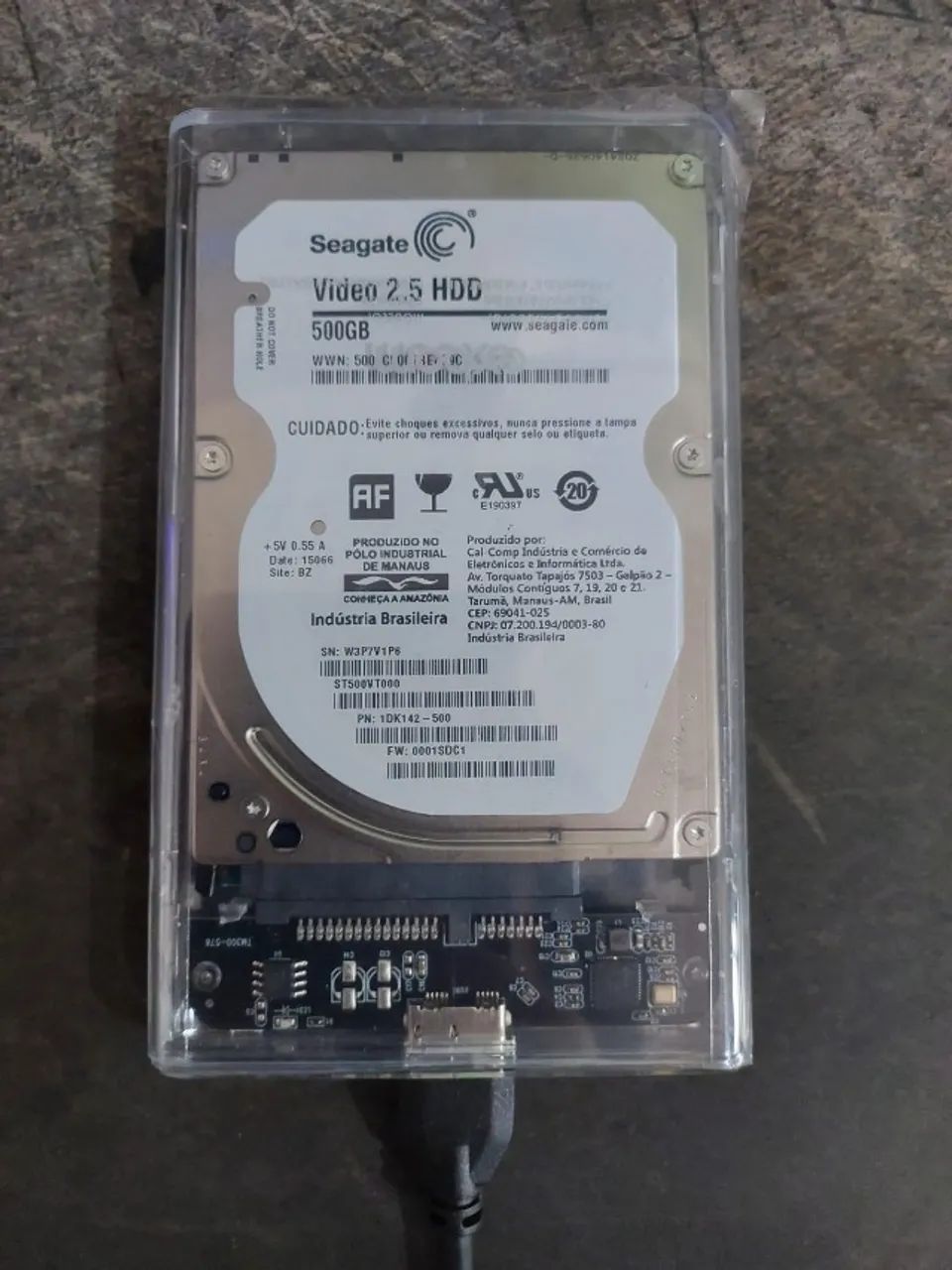 HD Externo Seagate 500GB NOVO USB 3.0 - Pronto pra uso! - Foto 3