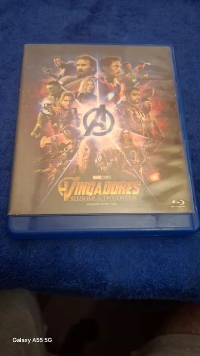 Blu ray_ Vingadores Guerra Infinita