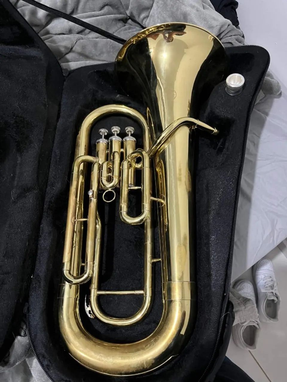 Eufônio (Bombardino) de Pistos, Marca Strauss - Foto 5